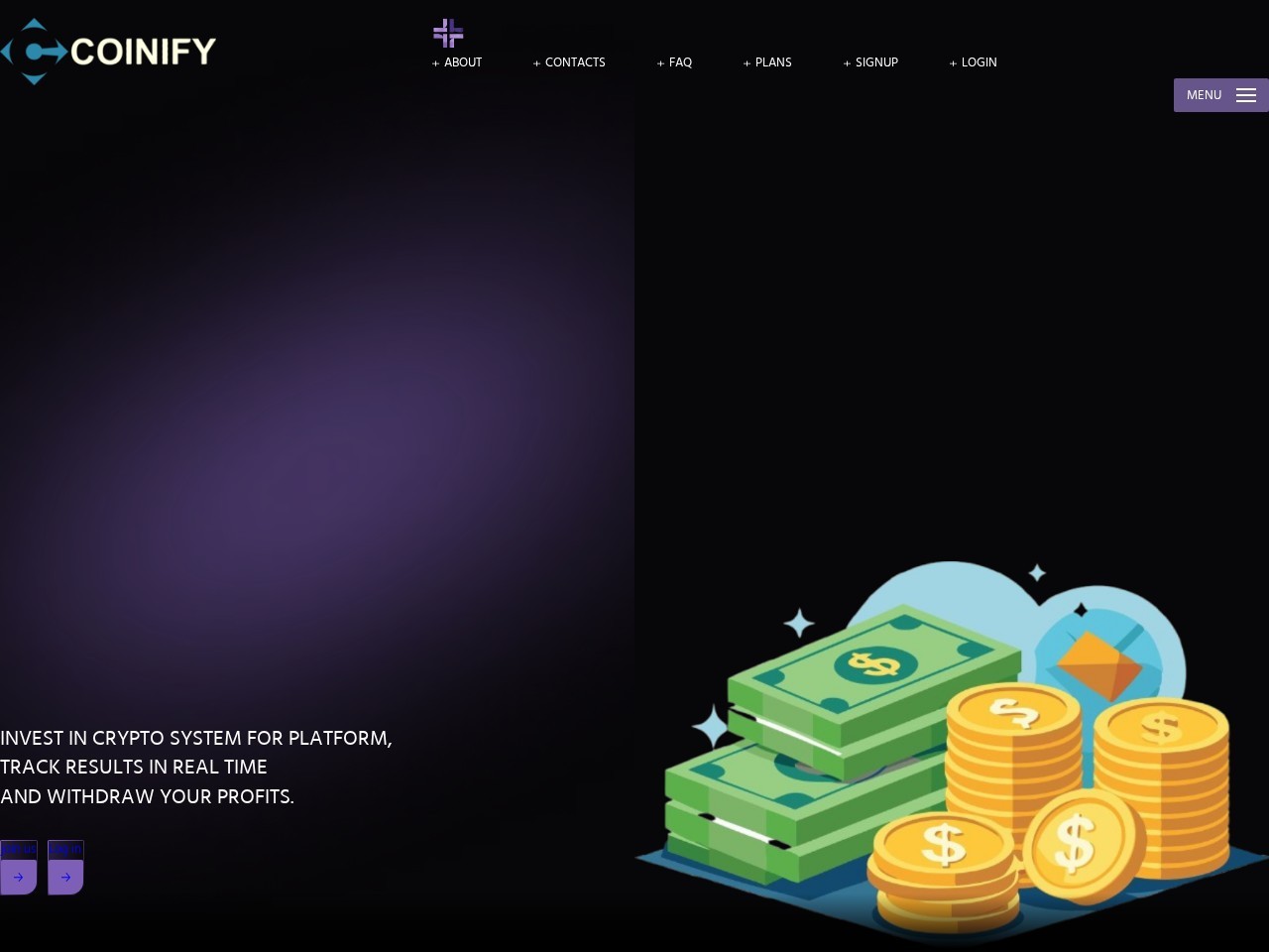 Invest project Coinify