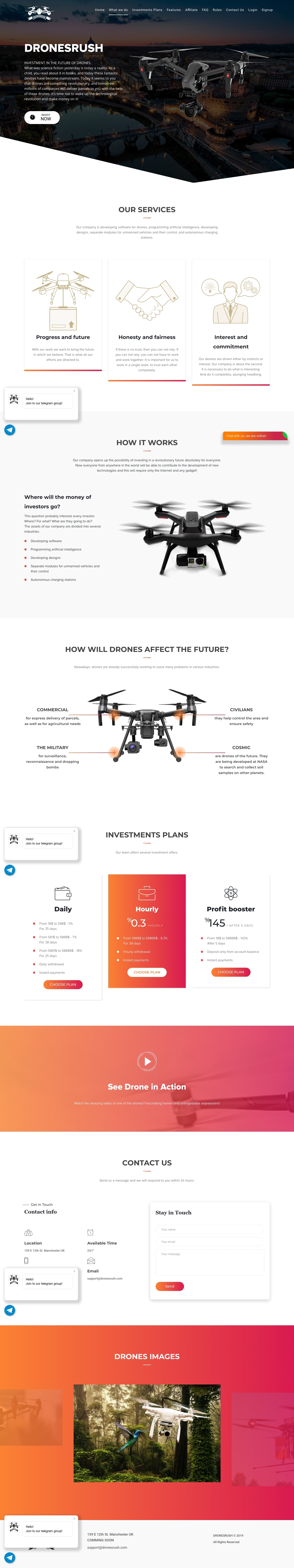 HYIP DRONESRUSH