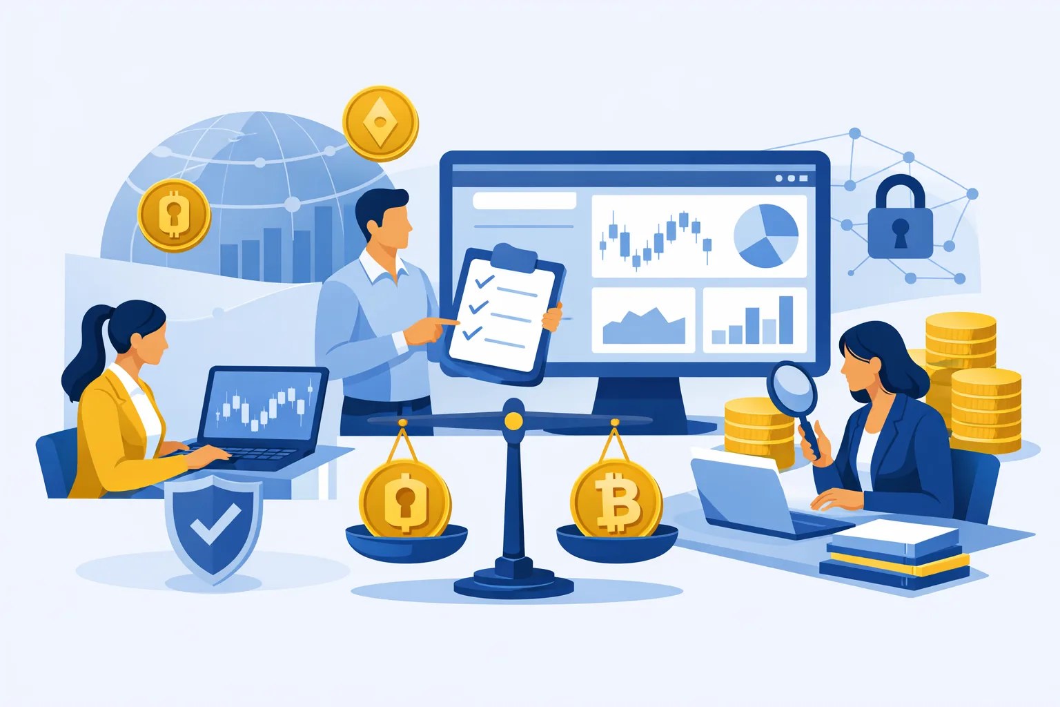 Como escolher uma exchange de criptomoedas para equipes de compliance empresarial