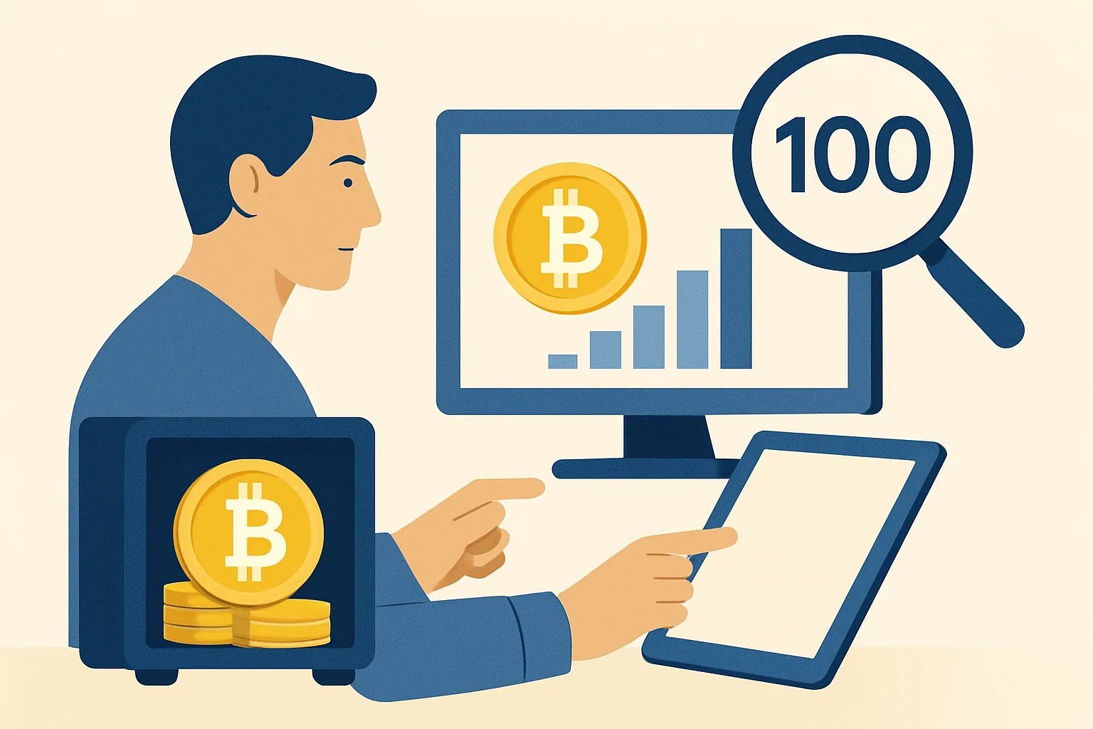 O que significam os números da prova de reservas de uma exchange de criptomoedas