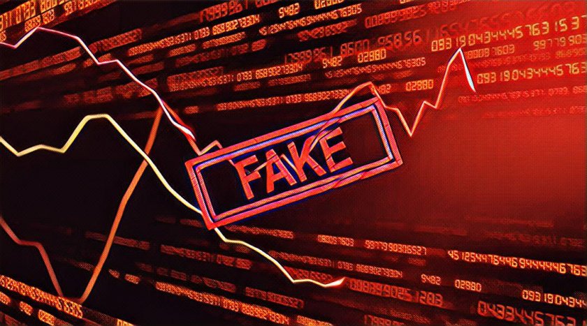 Cryptocurrency exchanges overstate the real trading volume