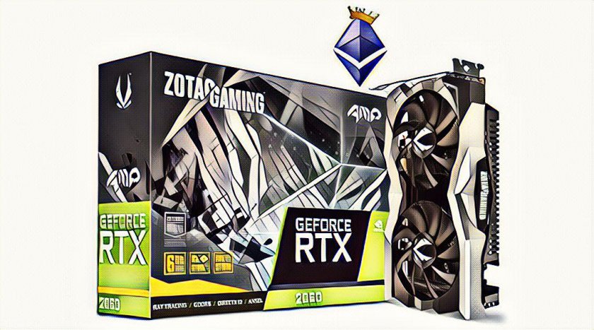 Mining forecast for the Nvidia RTX 2060 6Gb graphics card