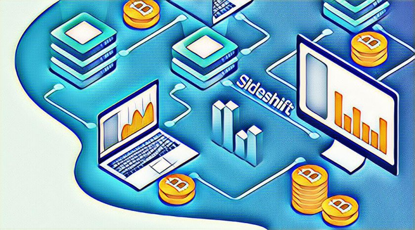 Launch of the Sideshift App for Cryptocurrency Exchange