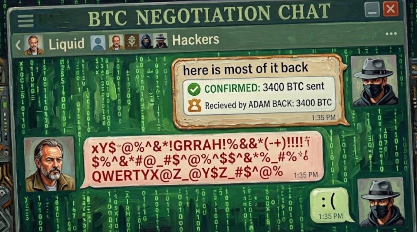 Liquid Gets 3,400 BTC Back After On-Chain Talks; White Hats Keep 598.5 BTC